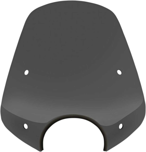 Memphis Shades - Memphis Shades Pop Top Sportshield Windshield (7in. Cutout) - Dark Black Smoke - MEP55110
