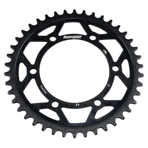Supersprox - Supersprox Edge Rear Sprocket - 42T - RFA-486-42-BLK