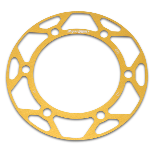 Supersprox - Supersprox Edge Disc Insert - 41T Rear Sprocket - Gold - RACD-486-41-GLD