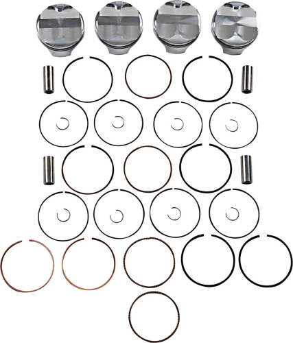 J.E. Pistons - J.E. Pistons FSR Piston Kit - Standard Bore 76.00mm, 13.5:1 Compression - 222111
