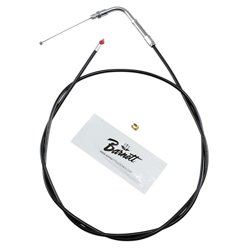 Barnett - Barnett Black Vinyl Throttle Cable (+6in.) - 101-30-30007-06