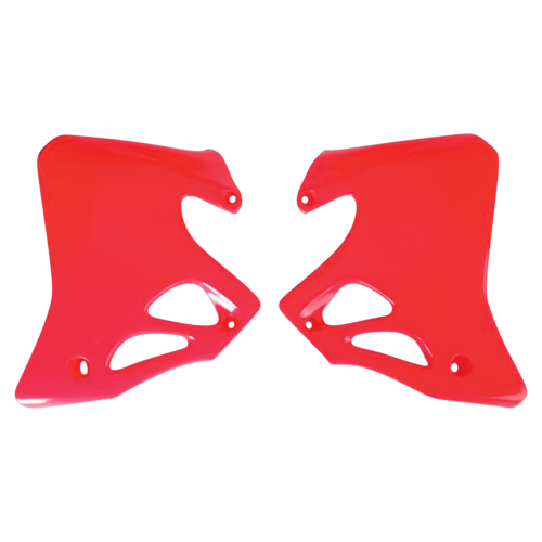 UFO Plastics - UFO Plastics Radiator Covers - 92-99 CR Red - HO02672067