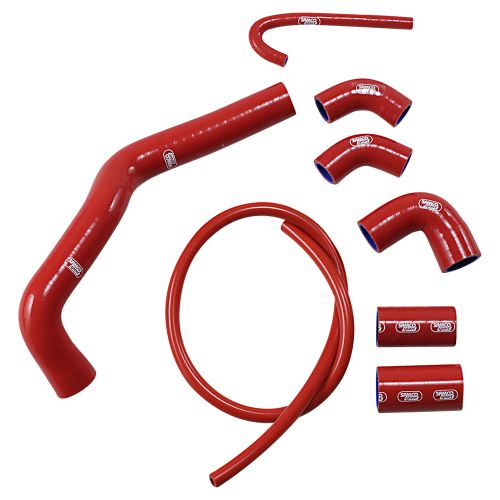 SAMCO Sport - SAMCO Sport Radiator Hose Kit - Red - DUC-32RD