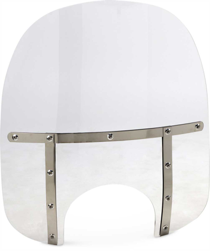 Memphis Shades - Memphis Shades Memphis Fats Windshield (9in. Cutout) - 19in. - Clear - MEM3710