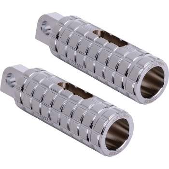 Arlen Ness - Arlen Ness SpeedLiner Footpegs - Chrome - 400-039