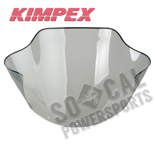 Kimpex - Kimpex Polycarbonate Windshield - Med - 15in. - Smoke - 06-228