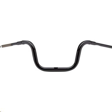 LA Choppers - LA Choppers 1-1/2in. Traditional Ape Hanger Handlebar - Black - LA-7314-10B