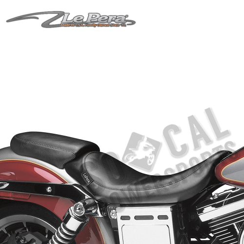 Le Pera - Le Pera Bare Bones Smooth Pillion Pad with Biker Gel - LGK-001P