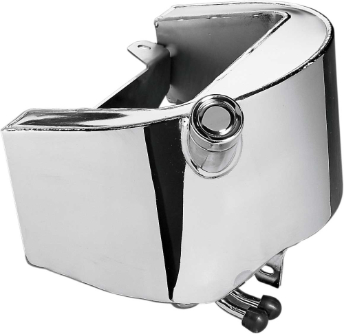 Drag Specialties - Drag Specialties Chrome Oil Tank - 3 Quart Capacity - 74761A-BX-LB2
