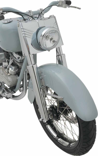 Custom Cycle - Custom Cycle 41mm Show Chrome Fork Tubes - 22.25in. - T2001
