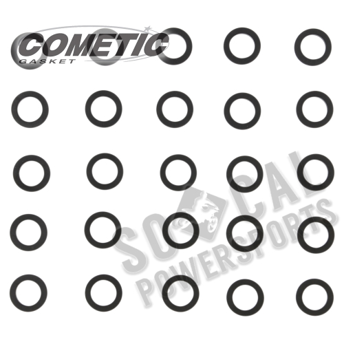 Cometic Gasket - Cometic Gasket Pushrod Cover Seals - Nitrile Rubber - C9408-25