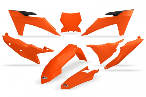 UFO Plastics - UFO Plastics Replacement Plastic for KTM - Body Kits - Orange - KTKIT529@127