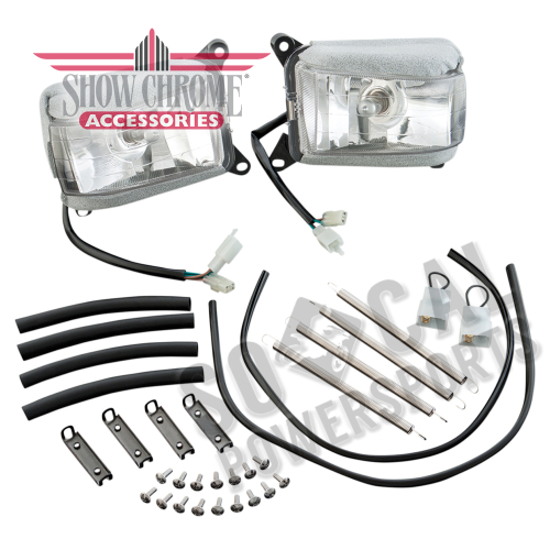 Show Chrome - Show Chrome Driving Lights - 52-595