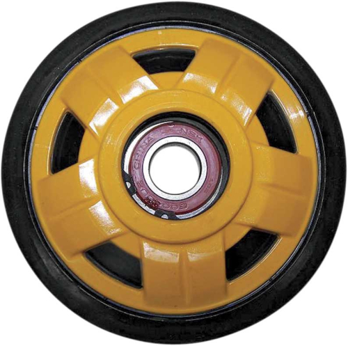 Parts Unlimited - Parts Unlimited Idler Wheel - 141mm x 20mm - Yellow - R0141D-2 401A