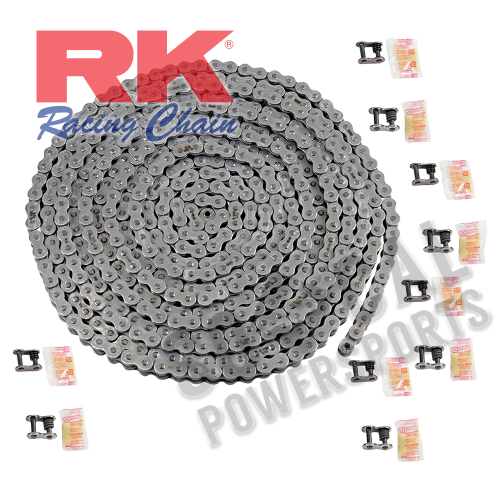 RK - RK 520 Max-X Chain - 25ft. Roll - Natural - 520MAXX-25FT