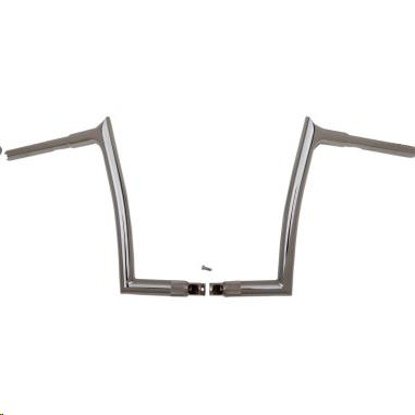 Fat Baggers, Inc. - Fat Baggers, Inc. 1-1/4in. EZ Install Pointed Top Handlebars - Chrome - 906012