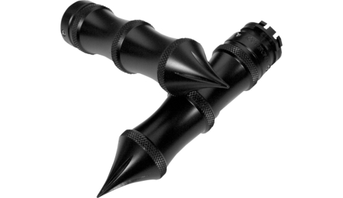 Accutronix - Accutronix Custom Grips - Tribal - Black - GR100-LB