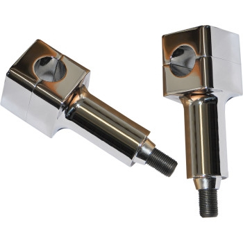 Wild 1 - Wild 1 Chubby Billet 4in. Springer Riser Kit - Chrome - WO534