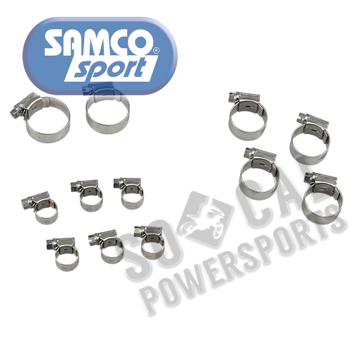 SAMCO Sport - SAMCO Sport Radiator Hose Clamp Kit - CKTRI-14