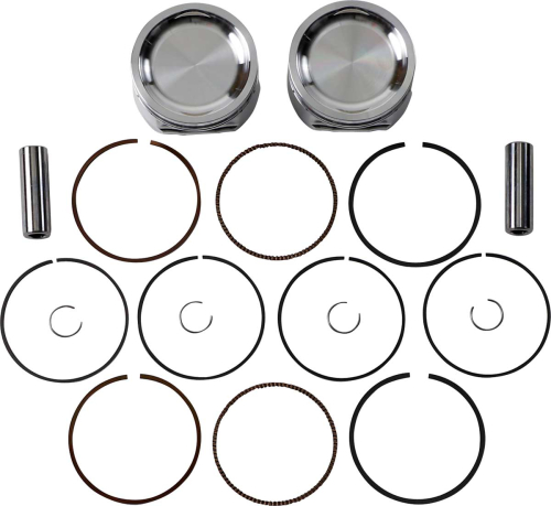 J.E. Pistons - J.E. Pistons Round Piston Kit - Standard Bore 80.00mm. 10.75:1 Compression - 281815
