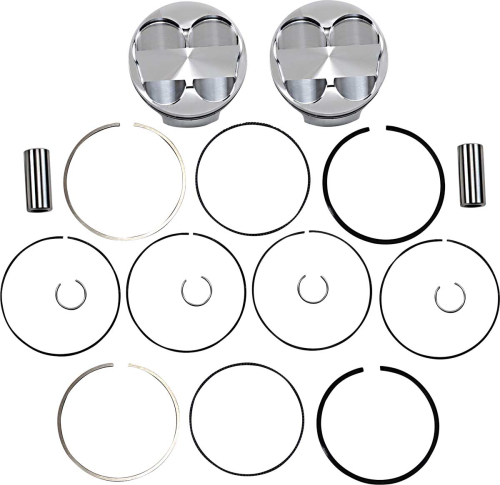 J.E. Pistons - J.E. Pistons FSR Piston Kit - 2.00mm Oversize to 100.00mm, 13.0:1 Compression - 317205