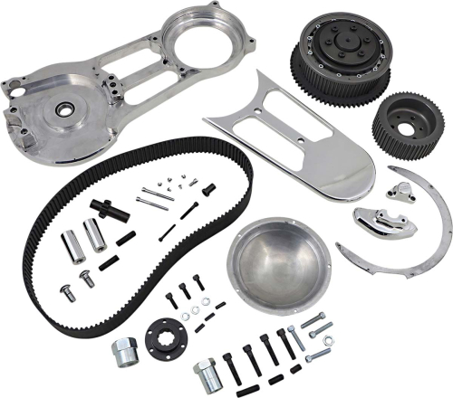 Belt Drives Ltd - Belt Drives Ltd 2in. Open Belt Drive - Polished - SH-500
