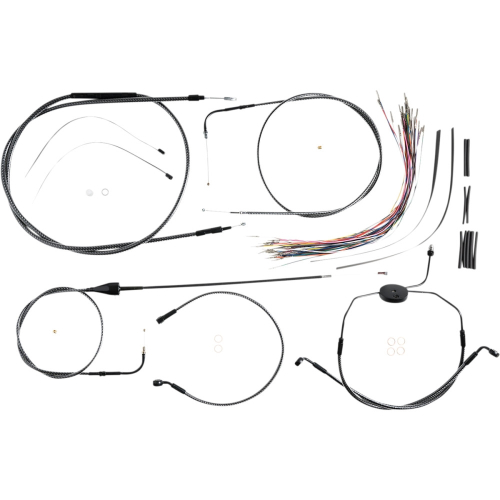 Magnum - Magnum Karbonfibr Handlebar Installation Kit for 15-17in. Ape - 787422