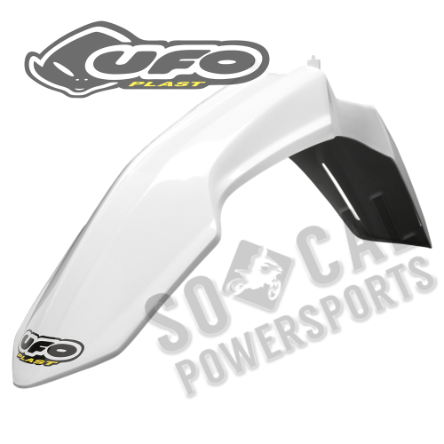 UFO Plastics - UFO Plastics Front Fender - White - SU04920-041