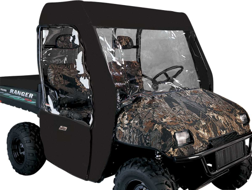 Moose Utility - Moose Utility Full Cab Enclosure - Black - PRCE-11