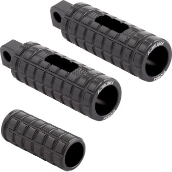 Arlen Ness - Arlen Ness SpeedLiner Footpegs - Black - 400-034