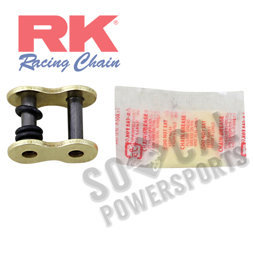 RK - RK Rivet Connecting Link for 525 Max-O Chain - Gold - 525MAXO-RL-G