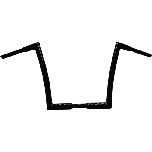 Fat Baggers, Inc. - Fat Baggers, Inc. 1-1/4in. EZ Install Flat Top Handlebars - Gloss Black - 706012-B