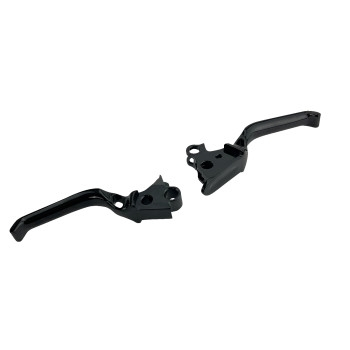 Arlen Ness - Arlen Ness Method Lever Set - Black - 530-018