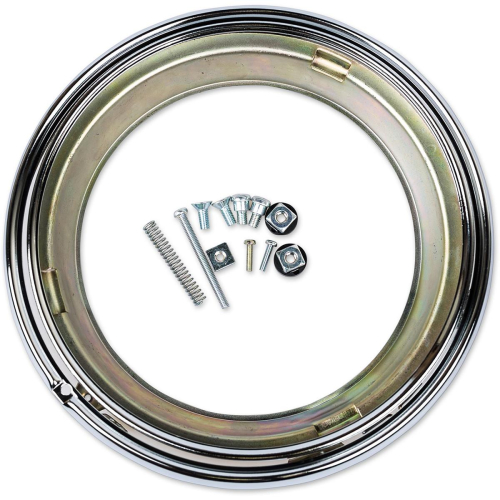 J.W. Speaker - J.W. Speaker Headlight Adapter Kit - Chrome - 0703351