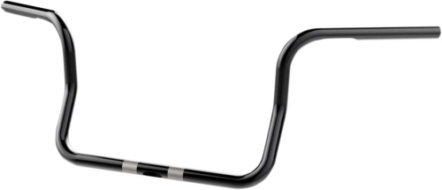 Khrome Werks - Khrome Werks 1in. Bagger Bobber Ape Hanger Handlebar - 10in. - Dimpled and Drilled - Black - 300850