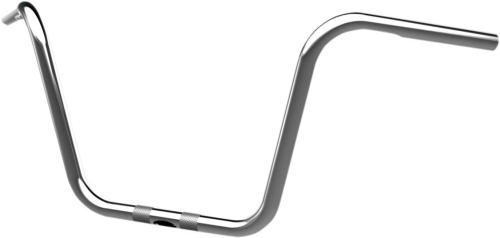 Khrome Werks - Khrome Werks 1in. Ape Hanger Handlebar - Dimpled and Drilled - Chrome - 300044