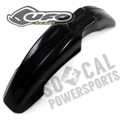 UFO Plastics - UFO Plastics Front Fender - Black - YA02852001