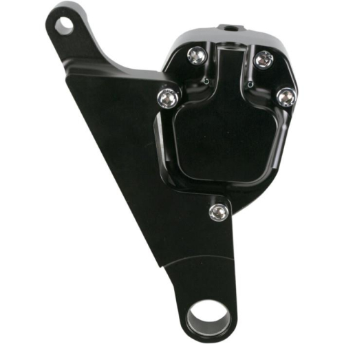 GMA Engineering - GMA Engineering 2-Piston Single Disc Front Brake B-Caliper - Smooth Black - GMA-200SSB