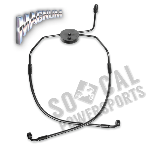 Magnum - Magnum Black Pearl Designer Series Front Lower Brake Line Kit - 47004