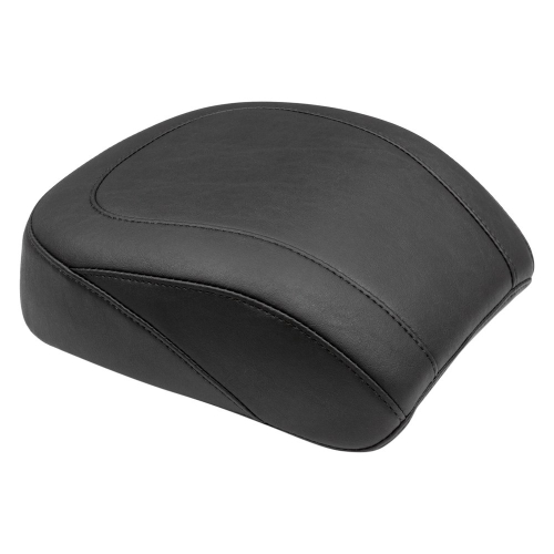 Mustang - Mustang Wide Tripper Passenger Seat - Smooth - Black - 75213