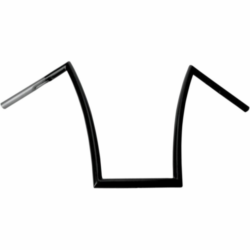 Todds Cycle - Todds Cycle 1in. Stripper Handlebar - 17in. - Flat Black - SB17-3