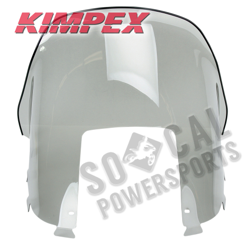 Kimpex - Kimpex Polycarbonate Windshield - Standard - 15.5in. - Smoke - 06-219