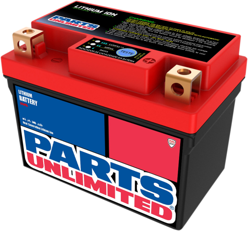 Parts Unlimited - Parts Unlimited Lithium Ion Battery - 4-7/16in. L x 2-3/4in. W x 3-3/8in. H - 2113-0681