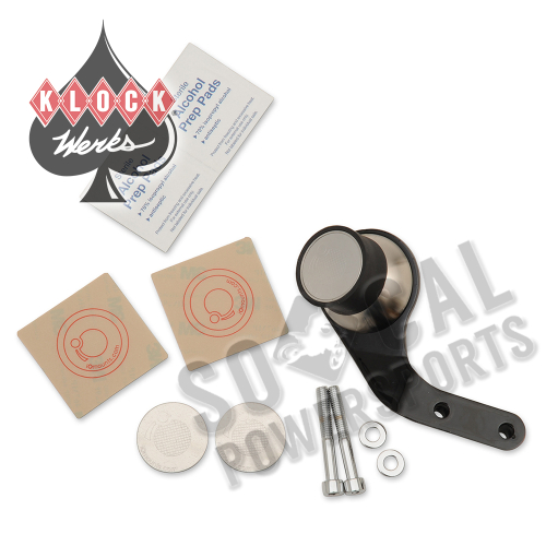 Klock Werks - Klock Werks iOmounts Device Mount - Left Hand - Black - KWD-04-0412