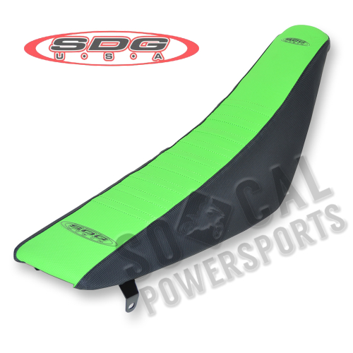 SDG - SDG 9-Pleat Gripper Seat Cover - Green/Black - 96341GK