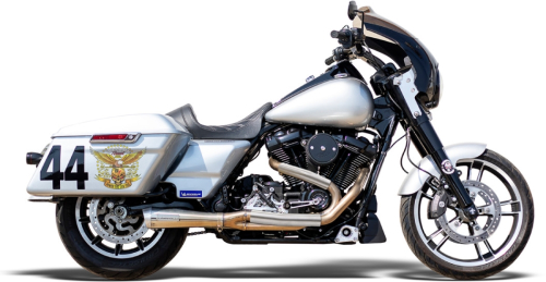 Bassani Manufacturing - Bassani Manufacturing Competition 2 Race 2-Into-1 Exhaust System - 1F92SS