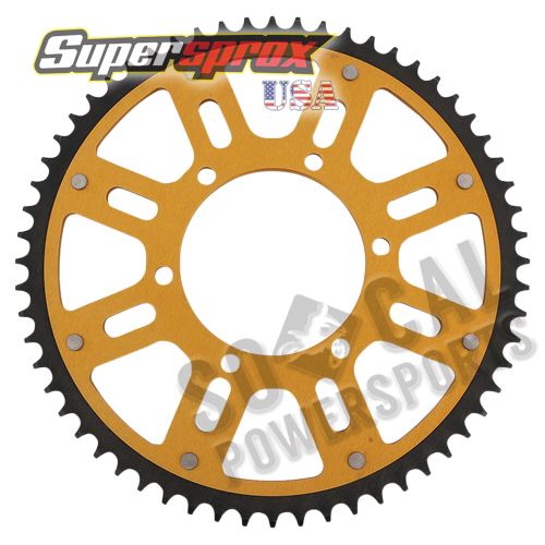 Supersprox - Supersprox Stealth Rear Sprocket - 60T - RST-486-60-GLD