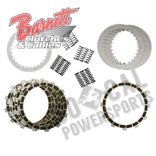Barnett - Barnett Complete Dirt Digger Clutch Kit - Carbon Fiber - 303-90-20051