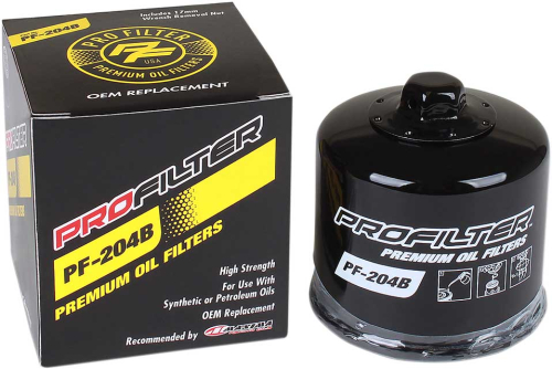 Pro Filter - Pro Filter Premium Oil Filter - Black - PF-204B