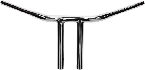 Drag Specialties - Drag Specialties 1-1/4in. Buffalo T-Bar w/ Straight Risers - 8in. - Chrome - 0601-1014
